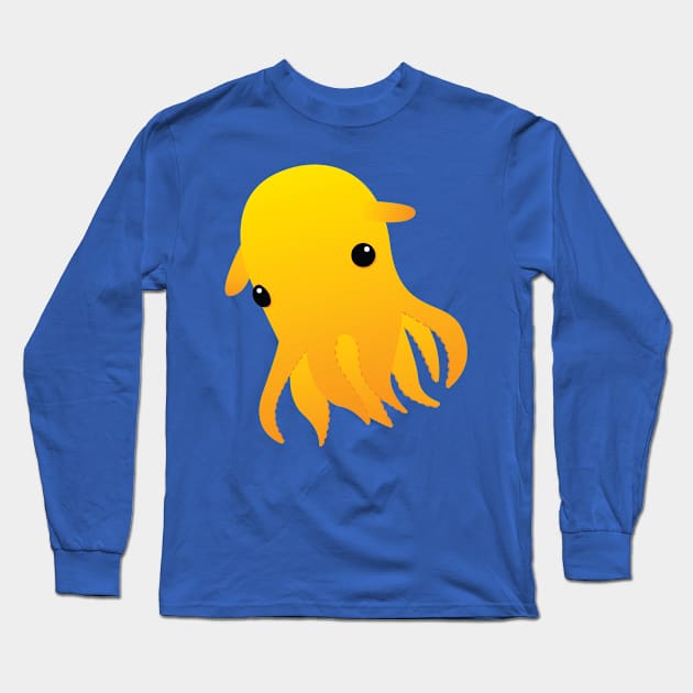 Yellow Dumbo Octopus Long Sleeve T-Shirt by TheArtArmature